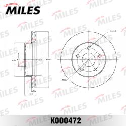 K000472 Диск тормозной JEEP CHEROKEE 91-/GRAND CHEROKEE 99- передний вент.D 305мм.