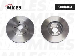 Диск тормозной TOYOTA COROLLA (E12) 1.4-2.0 02- передний K000364