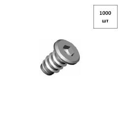 Втулка М10х15,3х17, левая резьба по дереву , плоский фланец, SW10, оц., 1000шт FORTLUFT sts026340