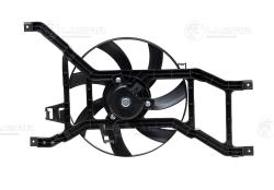 LUZAR LFc 0955 Электровентилятор охлаждения для автомобилей Logan (08-)/Largus (12-) (с кожухом)