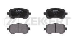 Колодки торм. диск. задн. Chrysler Grand Voyager V 07- Dodge Journey 08- Fiat Freemont (345_) 11- bs-1126