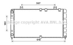 Радиатор LADA KALINA 1.4/1.6 04-/08- LA2021