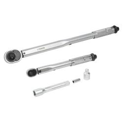 Ключ динамометрический, набор 2 шт. (1/4" 5-25Нм, 1/2" 28-210Нм), кейс (ATBN008)