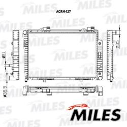 Радиатор MB W202/R170 A/T 93-00 acrm427