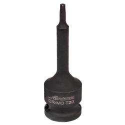 AIRLINE ATAS022 Головка ударная торцевая 1/2" DR внешний TORX T20 L=78 мм