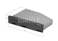 Фильтр салона AUDI A3/SKODA OCTAVIA 04-/VW G5/PASSAT/TIGUAN угольный LAK181