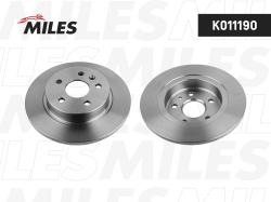 K011190 Диск тормозной CHEVROLET CRUZE/OPEL ASTRA J R15 09- задний D 268мм