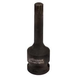 AIRLINE ATAS035 Головка ударная торцевая 1/2" DR внешний SPLINE M10 L=78 мм