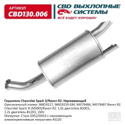 Глушитель CBD130.006