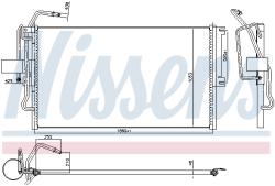 Конденсер OPEL VECTRA B 1.6/1.8/2.0/2.5/2.6/2.0 DI 95-03 94653