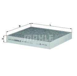 Фильтр салонный (угольный) lak436