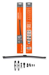 Щетка стеклооч задняя универс бескаркас 250мм (10") 8 адаптеров (AWB-R-250)