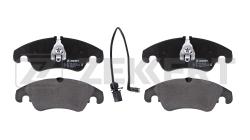 Колодки торм. диск. передн. Audi A4 IV 07- A5/S5 07- A6 III IV 09- A7 10- Q5 08- bs-1878