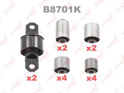 Комплект сайлентблоков / рычагов / зад. подв. FORD FOCUS I-III 1.4-20 98> / C-MAX I-III 1.6-2.0 03> b8701k