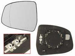 Полотно зеркала Ford Focus 07-19 / Mondeo 07-15 (Слева/ Обогрев/ асферическое)