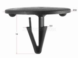 Клипса обшивки капота FORD (1 шт.)