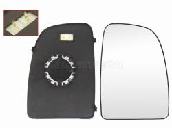 Полотно зеркала Peugeot Boxer 06- / Citroen Jumper 06- / Fiat Ducato 06- (Справа/ Обогрев/ верхняя ч