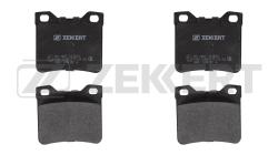 Колодки торм. диск. задн. Peugeot 406 95- 605 90- bs-2887