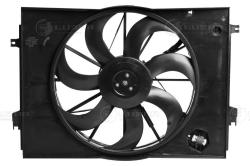 Э/вентилятор охл. для а/м Hyundai Tucson (04-)/Sportage II (04-) (с кожухом и резист.) (тип Doowon) (LFK 0880)