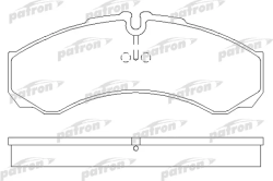 PBP1102 Колодки тормозные дисковые