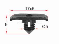 Клипса обшивки кузова VAG (1 шт.)