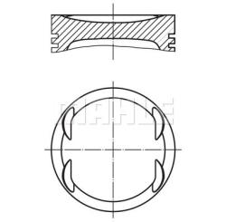 Поршень в комплекте 0116902