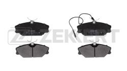 Колодки торм. диск. передн. с датчиком Daewoo Lublin 97- Renault Laguna 93- Megane 96- Megane Sce bs-1281