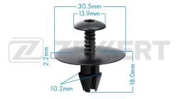 Клипса крепёжная Mercedes-Benz (миним. кол-во заказа 10 шт) be-1896