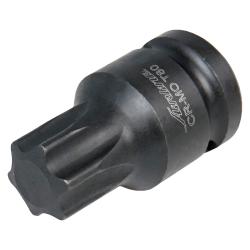 Головка ударная торцевая 1/2"DR внешний TORX T80, L=45мм (ATAS059)