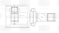 ШРУС для а/м Ravon Nexia R3 (16-) AT (внутр. прав.) (GO 051327)