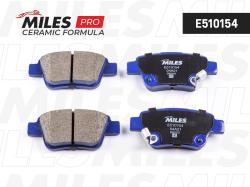 Колодки тормозные TOYOTA AVENSIS 03>/COROLLA VERSO 04> задние Ceramic E510154