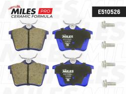 Колодки тормозные CITROEN C5 08-/PEUGEOT 407 04-/607 00- задние Ceramic E510526