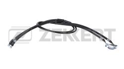 Трос стояночного тормоза лев./прав. Opel Astra H 04- bz-1254