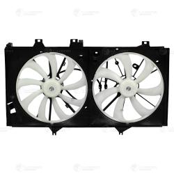 Э/вентилятор охл. для а/м Toyota Camry (XV50) (11-) 3.5i (2 вент.) (с кожухом) (LFK 1909)