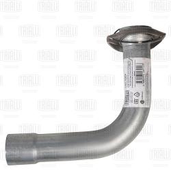 Труба выхлопная для а/м ГАЗ 3302 Евро-3 выход бок. (алюм. сталь) (EMP 0305)
