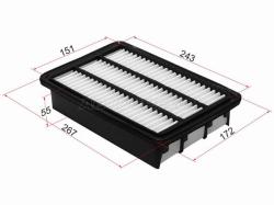 Фильтр воздушный HYUNDAI SANTA FE 06-13