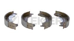 Колодки торм. бараб. задн. Fiat Siena (178_) 00- bk-4299