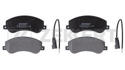 Колодки торм. диск. передн. с датчиком Ford Transit VII 06- Tourneo II 06- VW Amarok 10- bs-1680