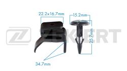 Клипса крепёжная Toyota (миним. кол-во заказа 10 шт) be-2378