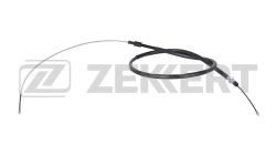 Трос стояночного тормоза лев./прав. Citroen C4 04- Peugeot 307 00- bz-1329