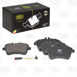 Колодки торм. для а/м Mercedes A (W169) (04-) 2.0i/2.0D диск. перед. (в комп. с датчиком) (PF 4158)