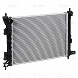 Радиатор охл. для а/м Hyundai Solaris (10-)/Kia Rio (10-) MT (паяный) (LRc 0800)