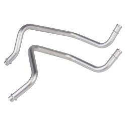 LUZAR LPKh 0321 Патрубки отопителя для автомобилей ГАЗель Next/ГАЗон Next (клим. блок тип Рикор) (алюм.) (комплект, 2шт.)