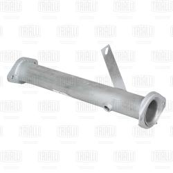 Труба перех. (вст. вм. кат-ра) для а/м Газель 3302 Евро-3 (алюм. сталь) (ECP 0303)