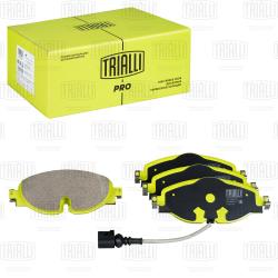 Колодки торм. для а/м Skoda Rapid (12-)/Octavia (13-) диск. перед. (датч.) (керам.) (PF 1804CR) PRO