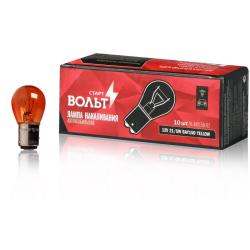 STARTVOLT VL-BAY15D-02 Лампа накаливания жёлтая 12V 21/5W BAY15D