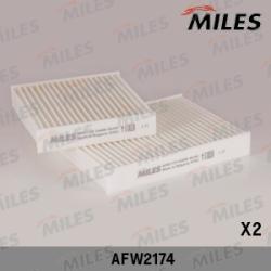 Фильтр салона PEUGEOT 207 06- (упак.2шт.) AFW2174