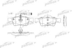 PBP1526 Колодки тормозные дисковые
