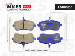 E500527 Колодки тормозные PEUGEOT 407 04> передние с датчиком Ceramic