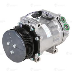 Компрессор кондиц. для а/м ПАЗ Вектор Next c дв. ЯМЗ-534 (тип Sanden) (плоская площадка) (LCAC 0306)